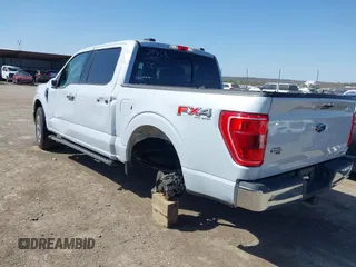 2021 Ford F-150 XL with VIN 1FTFW1E86MKE92315, listed as a IAAI auction lot 41855137 with 64,146 mi miles. Bid and sale history available at carsss.com. Image 3.