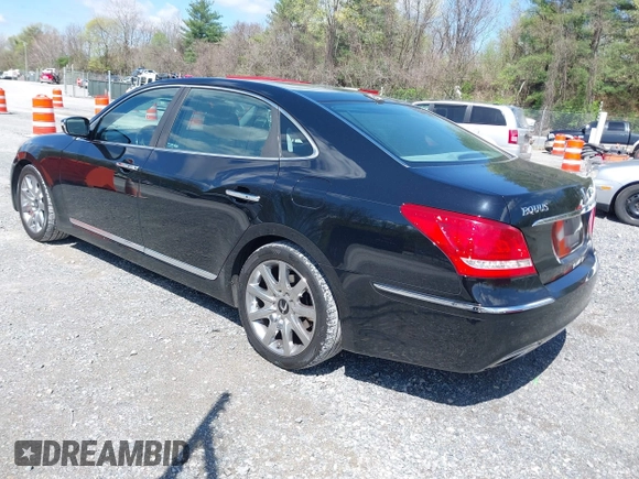 2011 Hyundai Equus Signature with VIN KMHGH4JF5BU041717, listed as a IAAI auction lot 41989423 with 175,113 mi miles and . Bid and sale history available at DreamBid. Image 3.