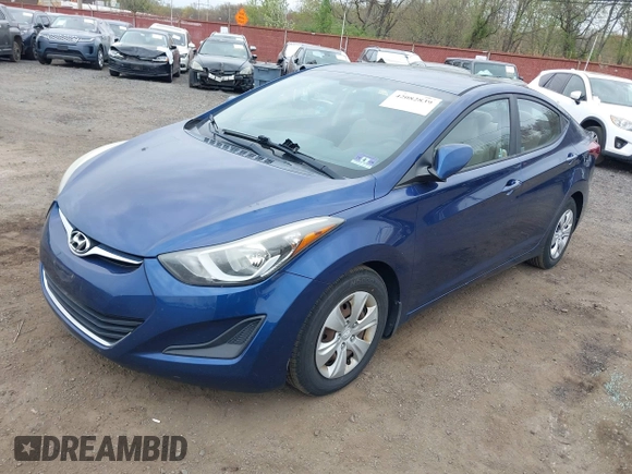 2016 Hyundai Elantra SE with VIN 5NPDH4AE5GH776391, listed as a IAAI auction lot 42082839 with 123,820 mi miles and . Bid and sale history available at DreamBid. Image 18.