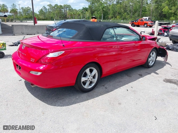 2008 Toyota Camry Solara SE with VIN 4T1FA38P28U149150, listed as a IAAI auction lot 41929757 with 67,814 mi miles. Bid and sale history available at carsss.com. Image 4.