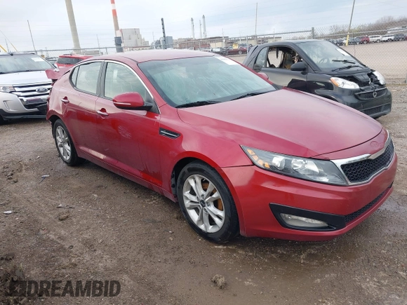 2011 Kia Optima EX with VIN KNAGN4A7XB5069820, listed as a IAAI auction lot 41961516 with 106,325 mi miles and . Bid and sale history available at carsss.com. Image 1.