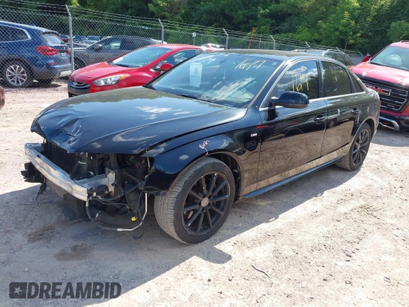 2014 Audi A4 Premium Plus with VIN WAUFFAFL8EA009723, listed as a IAAI auction lot 42651671 with 182,280 mi miles and . Bid and sale history available at DreamBid. Image 22.