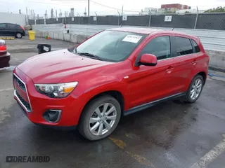 2013 Mitsubishi Outlander Sport SE with VIN 4A4AP4AU2DE023032, listed as a IAAI auction lot 42075266 with 65,103 mi miles. Bid and sale history available at carsss.com. Image 2.