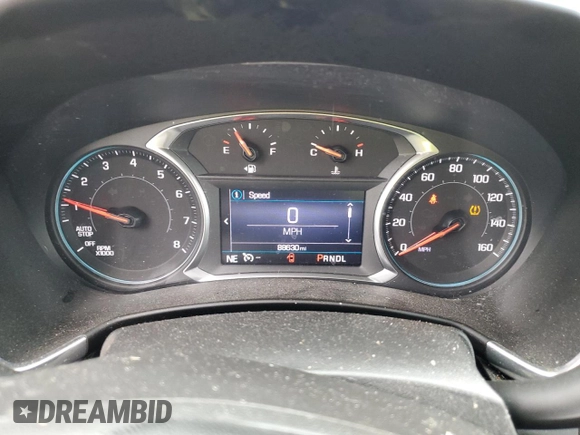 2021 Chevrolet Equinox LT z VIN 3GNAXUEV0ML382381, wystawiony jako Copart lot #54836515 z przebiegiem 88 630 mil mil oraz Szkoda całkowita • Salvage title. Historia ofert i sprzedaży dostępna na DreamBid. Obrazek 9.