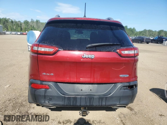 2017 Jeep Cherokee Latitude с VIN 1C4PJMCS0HW627905, выставлен на аукционе Copart как лот 62195055 с пробегом 120 442 миль миль и Списание • Salvage title. История ставок и продаж доступна на DreamBid. Изображение 6.