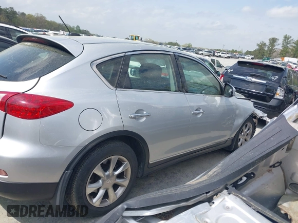 2008 Infiniti EX Journey with VIN JNKAJ09E98M301661, listed as a IAAI auction lot 41942661 with Not Provided miles and . Bid and sale history available at DreamBid. Image 13.
