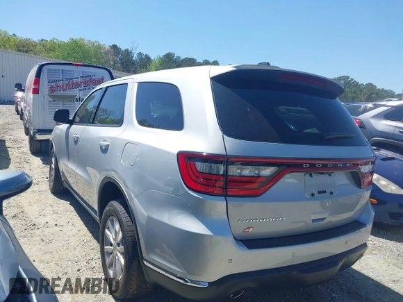 2024 Dodge Durango Special Service with VIN 1C4SDJFT4RC183953, listed as a IAAI auction lot 41999900 with 2,308 mi miles and . Bid and sale history available at DreamBid. Image 3.