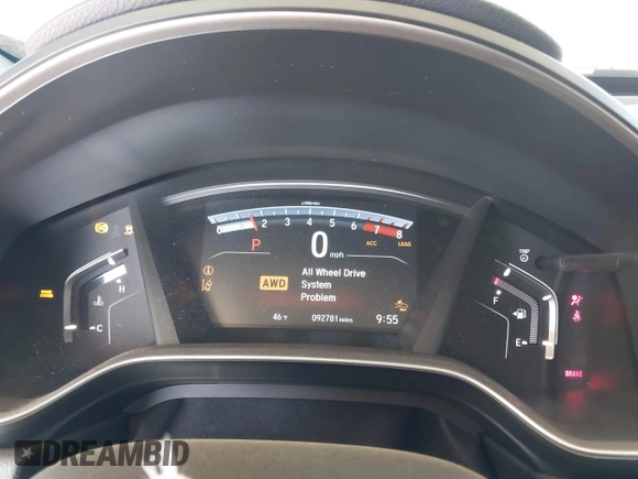 2018 Honda CR-V EX-L with VIN 2HKRW2H8XJH694194, listed as a IAAI auction lot 42083569 with 92,781 mi miles. Bid and sale history available at carsss.com. Image 7.