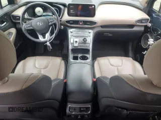 2021 Hyundai Santa Fe Limited with VIN 5NMS4DAL7MH356142, listed as a Copart auction lot 88203055 with 48,809 mi miles and Salvage Title. Bid and sale history available at carsss.com. Image 8.
