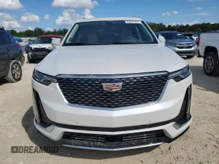 2022 Cadillac XT6 Premium Luxury with VIN 1GYKPCRS0NZ182810, listed as a Copart auction lot 74277474 with 0 mi miles and Salvage Title. Bid and sale history available at carsss.com. Image 5.