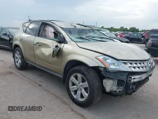 2007 Nissan Murano SL with VIN JN8AZ08T87W524727, listed as a IAAI auction lot 42576339 with 229,491 mi miles and . Bid and sale history available at DreamBid. Image 1.