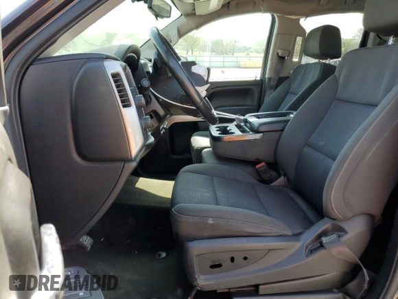 2016 Chevrolet Silverado 1500 LT with VIN 1GCVKREC6GZ248735, listed as a Copart auction lot 52715885 with 124,699 mi miles and Salvage Title. Bid and sale history available at DreamBid. Image 7.