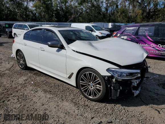 2020 BMW 5 Series M550i xDrive with VIN WBAJS7C06LCD07565, listed as a Copart auction lot 42618365 with Not provided miles and Non repairable. Bid and sale history available at DreamBid. Image 4.