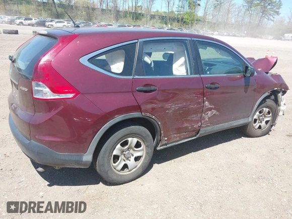 2012 Honda CR-V LX with VIN 5J6RM4H32CL045438, listed as a IAAI auction lot 42145044 with 111,157 mi miles and . Bid and sale history available at DreamBid. Image 4.