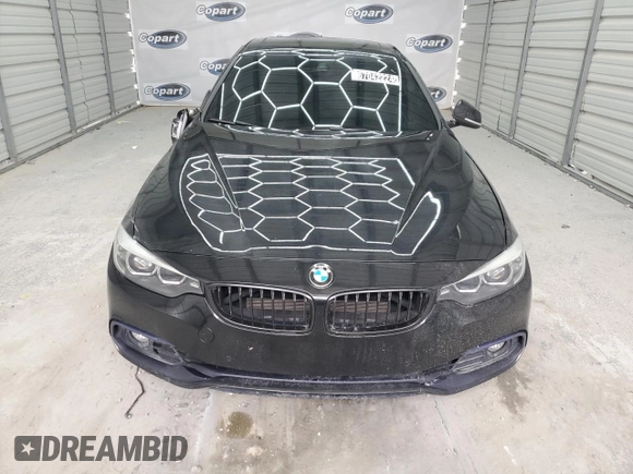 2018 BMW 4 Series 440i with VIN WBA4J5C59JBF07309, listed as a Copart auction lot 74893994 with 89,054 mi miles and Salvage Title. Bid and sale history available at DreamBid. Image 5.