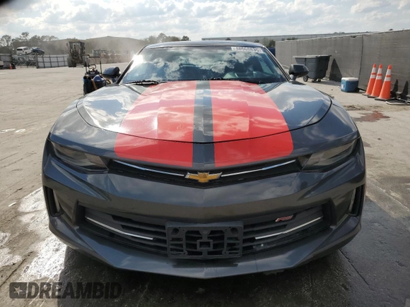 2018 Chevrolet Camaro 2LT with VIN 1G1FD1RXXJ0109421, listed as a Copart auction lot 48668835 with 98,775 mi miles and Salvage Title. Bid and sale history available at carsss.com. Image 5.