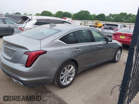 2025 Cadillac CT5 Premium Luxury with VIN 1G6DN5RK5S0109211, listed as a IAAI auction lot 41877211 with 6,604 mi miles and . Bid and sale history available at carsss.com. Image 13.