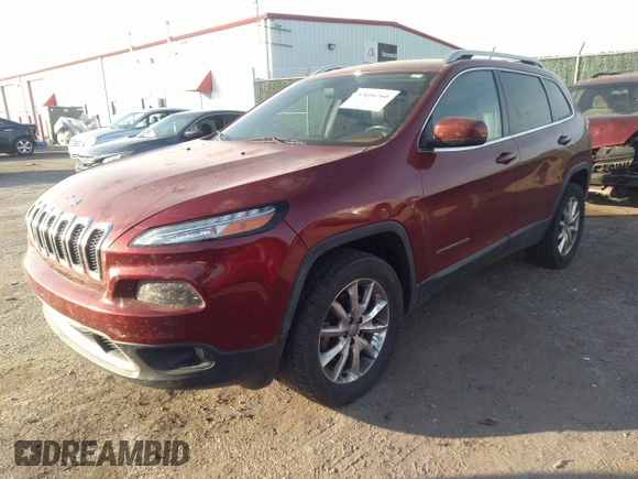 2014 Jeep Cherokee Limited with VIN 1C4PJMDB7EW165272, listed as a IAAI auction lot 35106260 with 102,934 mi miles and . Bid and sale history available at DreamBid. Image 2.