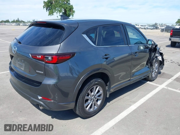 2025 Mazda CX-5 S Select with VIN JM3KFBBL1S0599527, listed as a IAAI auction lot 42024732 with 4,374 mi miles and . Bid and sale history available at carsss.com. Image 4.