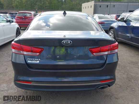 2017 Kia Optima LX with VIN 5XXGT4L36HG133813, listed as a IAAI auction lot 42266454 with 83,059 mi miles and . Bid and sale history available at DreamBid. Image 16.