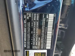 2019 Mercedes-Benz GLS 450 with VIN 4JGDF6EE4KB195644, listed as a Copart auction lot 42386804 with 63,131 mi miles and . Bid and sale history available at DreamBid. Image 15.