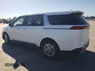 2024 Kia Carnival LX with VIN KNDNB4H32R6433335, listed as a Copart auction lot 81582244 with 6,322 mi miles and Salvage Title. Bid and sale history available at carsss.com. Image 2.