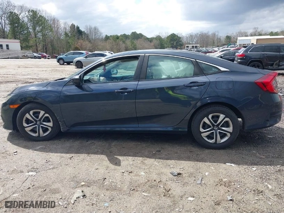 2017 Honda Civic Sedan LX with VIN 2HGFC2F53HH535588, listed as a IAAI auction lot 41735164 with NaN miles. Bid and sale history available at carsss.com. Image 14.