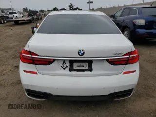 2016 BMW 7 Series 750i with VIN WBA7F0C50GGL99642, listed as a Copart auction lot 64986753 with 69,531 mi miles. Bid and sale history available at carsss.com. Image 6.