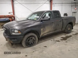 2019 Ram 1500 Warlock with VIN 1C6RR7GG1KS673547, listed as a Copart auction lot 51406115 with 53,311 mi miles and Salvage title. Bid and sale history available at DreamBid. Image 1.