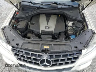 2012 Mercedes-Benz M 350 with VIN 4JGDA2EB8CA047467, listed as a Copart auction lot 60701685 with 189,075 mi miles and Salvage title. Bid and sale history available at DreamBid. Image 12.