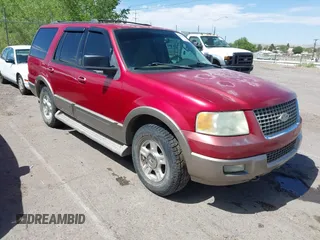 2004 Ford Expedition Eddie Bauer z VIN 1FMFU18L54LB25563, wystawiony jako IAAI lot #42234421 z przebiegiem 257 975 mil mil oraz . Historia ofert i sprzedaży dostępna na DreamBid. Obrazek 1.