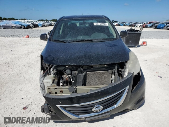 2012 Nissan Versa SL with VIN 3N1CN7AP4CL938922, listed as a Copart auction lot 49740495 with 115,159 mi miles and Salvage Title. Bid and sale history available at carsss.com. Image 5.