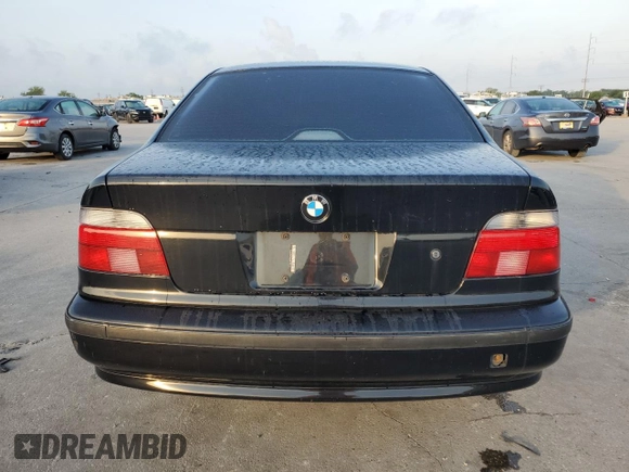 2000 BMW 5 Series 528i z VIN WBADM6340YGU20588, wystawiony jako Copart lot #53842375 z przebiegiem Nie podano mil oraz Szkoda całkowita • Salvage title. Historia ofert i sprzedaży dostępna na DreamBid. Obrazek 6.