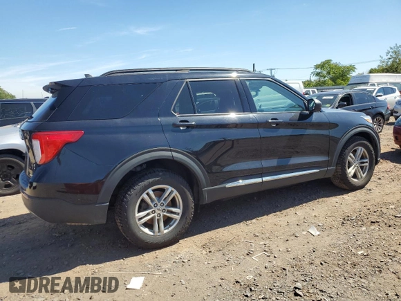 2021 Ford Explorer XLT z VIN 1FMSK8DH1MGB10047, wystawiony jako Copart lot #69715304 z przebiegiem 67 194 mil mil oraz Szkoda całkowita • Salvage title. Historia ofert i sprzedaży dostępna na DreamBid. Obrazek 3.