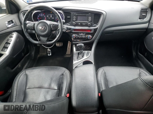 2014 Kia Optima SX Turbo with VIN 5XXGR4A6XEG321869, listed as a Copart auction lot 61821185 with 194,613 mi miles and Clean title. Bid and sale history available at DreamBid. Image 8.