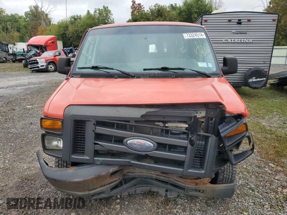 2011 Ford Econoline Passenger XL with VIN 1FBSS3BL5BDB07847, listed as a Copart auction lot 73324514 with 143,962 mi miles and Salvage Title. Bid and sale history available at DreamBid. Image 5.