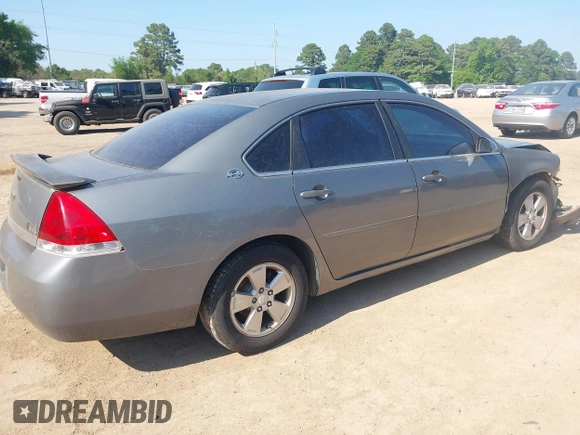 2008 Chevrolet Impala LT with VIN 2G1WT58N681266338, listed as a IAAI auction lot 42029301 with Not Provided miles and . Bid and sale history available at DreamBid. Image 4.