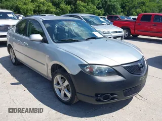 2006 Mazda 3 i with VIN JM1BK12F661525769, listed as a IAAI auction lot 42228014 with 174,907 mi miles. Bid and sale history available at carsss.com. Image 1.