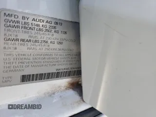 2014 Audi allroad Premium Plus with VIN WA1UFAFL7EA043012, listed as a Copart auction lot 75870764 with 96,388 mi miles and Salvage Title. Bid and sale history available at carsss.com. Image 14.