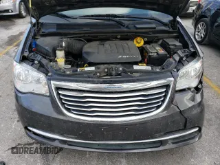 2015 Chrysler Town & Country LX with VIN 2C4RC1AG6FR675771, listed as a Copart auction lot 82665674 with 146,636 mi miles and Salvage Title. Bid and sale history available at carsss.com. Image 12.