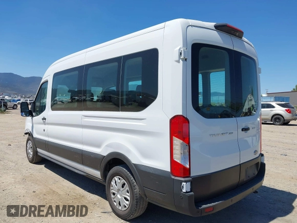 2022 Ford Transit Passenger XL with VIN 1FBAX2C83NKA19834, listed as a IAAI auction lot 42616998 with 49,880 mi miles and . Bid and sale history available at DreamBid. Image 3.