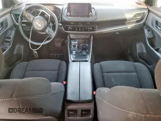 2023 Nissan Rogue S with VIN 5N1BT3AA5PC913771, listed as a Copart auction lot 59110385 with 34,559 mi miles and Salvage title. Bid and sale history available at DreamBid. Image 8.