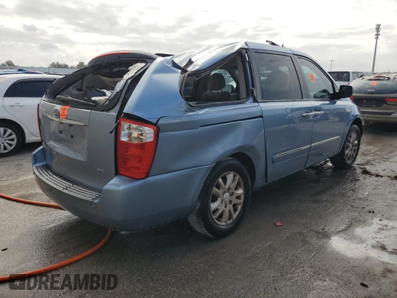 2010 Kia Sedona EX with VIN KNDMH4C34A6325353, listed as a Copart auction lot 78301434 with 253,342 mi miles and Salvage Title. Bid and sale history available at carsss.com. Image 3.