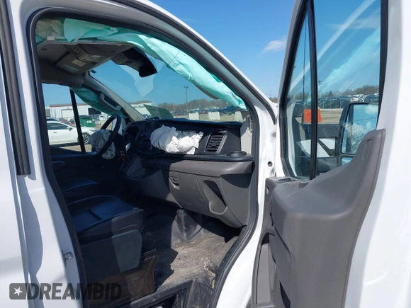 2023 Ford Transit Cargo with VIN 1FTBR1Y87PKA20405, listed as a IAAI auction lot 41907508 with 26,846 mi miles and . Bid and sale history available at DreamBid. Image 5.