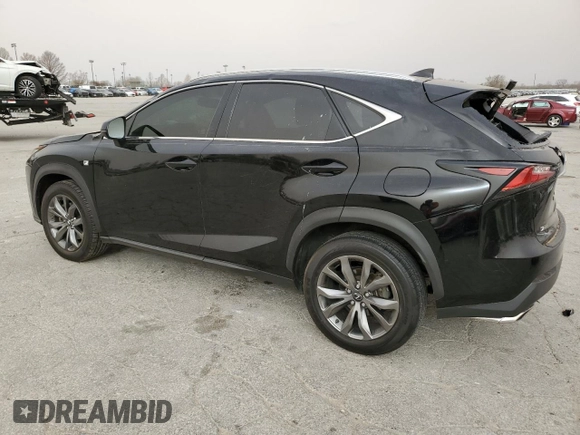2016 Lexus NX 200t with VIN JTJYARBZ9G2027743, listed as a Copart auction lot 49633845 with 129,717 mi miles and Salvage Title. Bid and sale history available at carsss.com. Image 2.