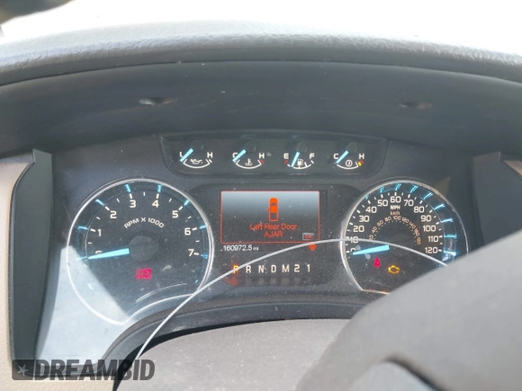2012 Ford F-150 XL with VIN 1FTFW1ET1CFA03279, listed as a IAAI auction lot 42107076 with 160,972 mi miles. Bid and sale history available at carsss.com. Image 7.