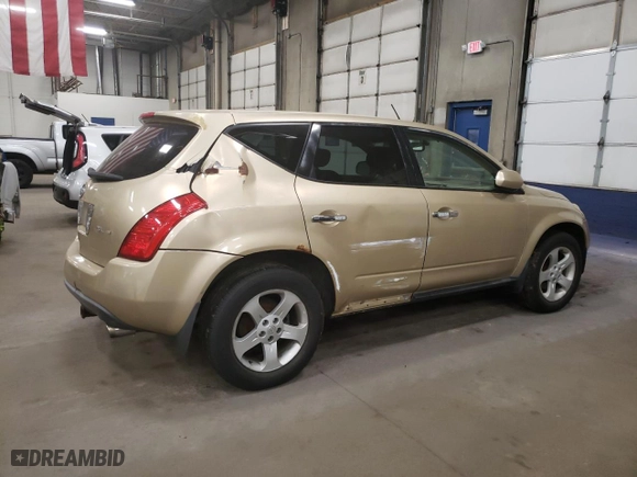 2004 Nissan Murano SL with VIN JN8AZ08W14W326089, listed as a Copart auction lot 73714024 with 175,293 mi miles and Salvage Title. Bid and sale history available at carsss.com. Image 3.