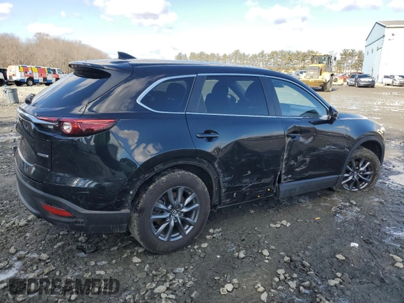2022 Mazda CX-9 Sport with VIN JM3TCBBYXN0610666, listed as a Copart auction lot 44318285 with 36,130 mi miles and Salvage Title. Bid and sale history available at carsss.com. Image 3.