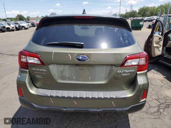 2017 Subaru Outback Touring with VIN 4S4BSETC8H3235287, listed as a Copart auction lot 62424945 with 59,135 mi miles and Salvage title. Bid and sale history available at DreamBid. Image 6.