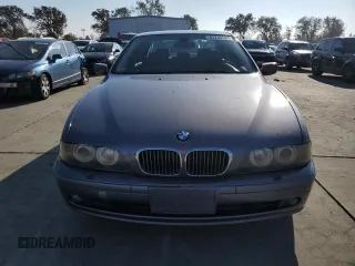 2001 BMW 5 Series 540i with VIN WBADN53421GC96565, listed as a Copart auction lot 83236524 with 149,650 mi miles and Salvage Title. Bid and sale history available at carsss.com. Image 5.